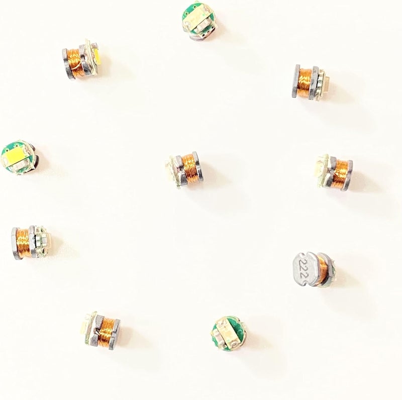 Taidacent 24V 270mm Long Distance Wireless LEDs and Coil Large Wireless Inductive Led(Only 10PCS Blue LEDs Without Inductive Coil) - Image 1